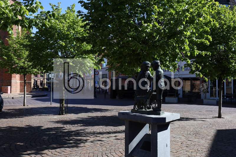 Beeld-marktplein